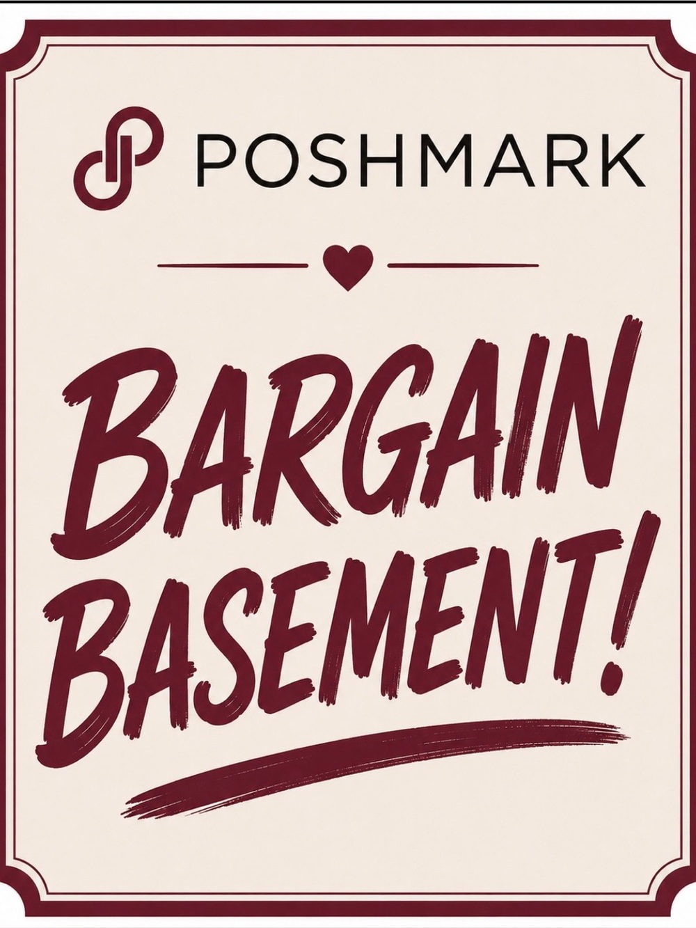 Bargain Basement Sale Below!
